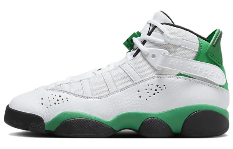Air Jordan 6 Rings Lucky Green GS 323419-131 37.5
