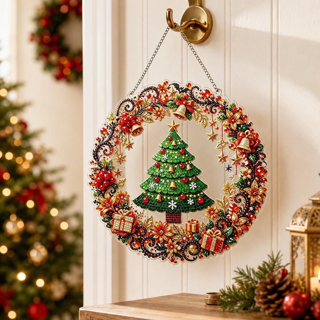 Christmas Tree 5D Ornament for Holiday Decoration