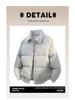 Playboy Men's Casual Warm Lapel Padded Jacket