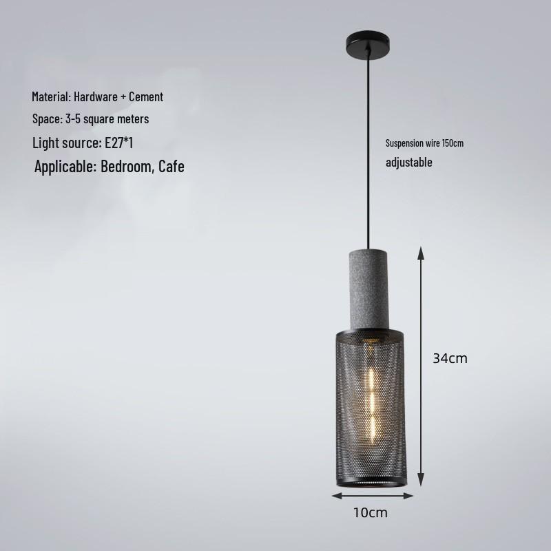 Nordic Wrought Iron Ceiling Light for Hallway, Balcony, Foyer, Corridor, and Walk-In Closet - Modern Minimalist Design