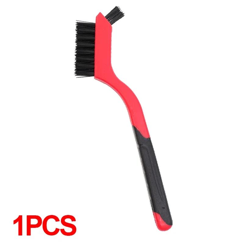 3/1 szt. Szczotka druciana do czyszczenia Włosie nylonowe/mosiężne/ze stali nierdzewnej Szczotka do szorowania rdzy, brudu, farby Narzędzia do czyszczenia kuchenki gazowej