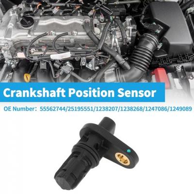Crankshaft Position Sensor for Chevy Cruze 1.4 2011-2015 No.55562744 1 Pc Black