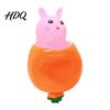 Stress Relief Toy Carrot Rabbit Fidget Toys Easter Squeeze Cute Bunny Sensory Shaped Birthday Party Favors for Autistic Children Adult Anxiety