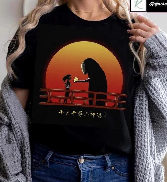 Retro Vintage Studio Ghibli Spirited Away T-shirt M