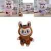 Trendy Plush Keychain Doll Backpack Ornament 15cm Labubu Design Available In Various Colors For Gifts