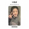I-DLE We Are Version G Official Photocard
