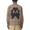 Burberry Shirts Men's Beige Lapel Moderate Shirt 80524691