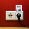 Simple To Use Intelligent Power Socket Featuring Timer Control &Screen For Home Appliance Management Energy Conservation