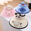 Children's Sun Hat with Fan - Large Brim, Sun Protection for Boys & Girls, Summer Baby Hat, Girls' Shade Hat