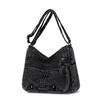 Denim Bag Women's Large Capacity Shoulder Bag Middle-aged And Elderly Mother Bag
