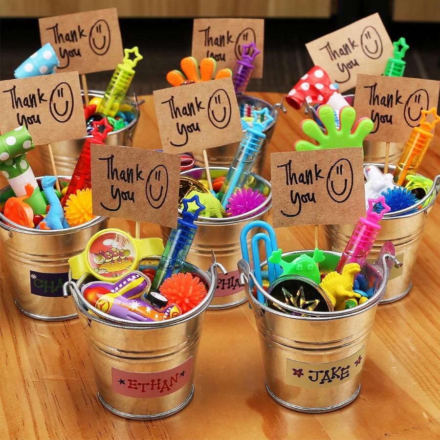 24 PCS Colorful Bubbles Soap Wand Party Kids Goodie Bags Bulk Bubbles Mini Bubbles Party Favors Burbujas Para Niños Fiesta