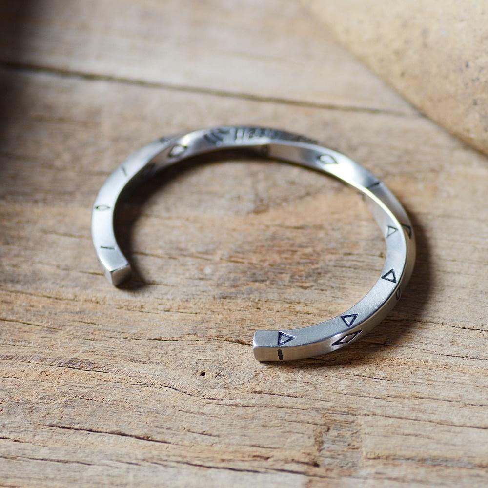 New Fashion Couple Love Viking War Bracelet “Always In My Heart” VIKING Bracelet Twist Cuff Bangle for Men Jewelry