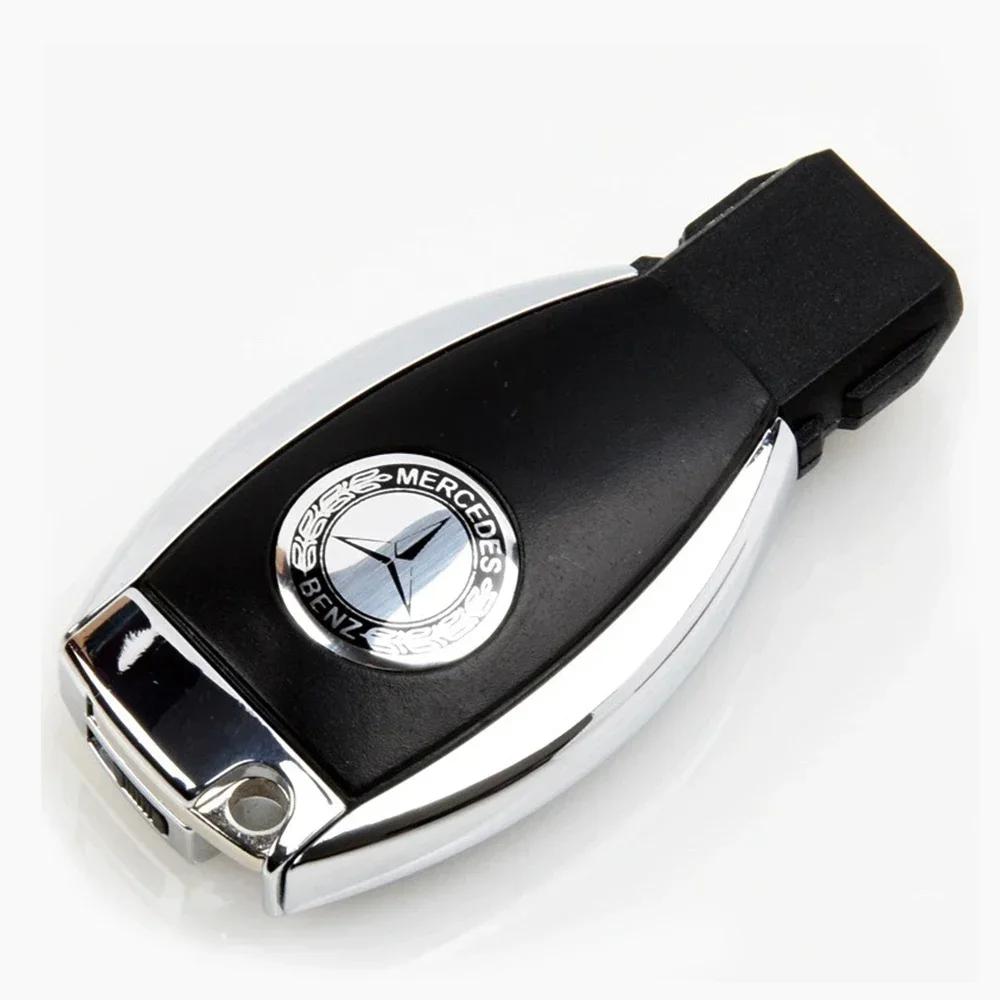 C200 E200 New For Mercedes Benz Car Key Rings For Mercedes-Benz AMG Apple Tree Key Shell Cover A B C E Class GT GLS GLA GLK GLC