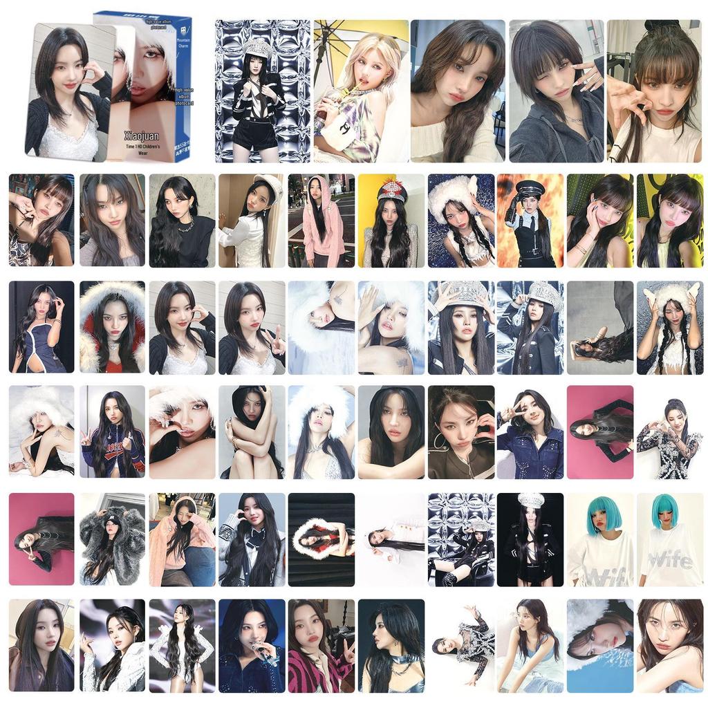 Official (G)I-DLE Photo Card Set: Song Yuqi, Cho Miyeon, and Ye Shuhua Lomo Cards - Female Group Merchandise Album