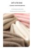 Women’s Thick Cashmere High Collar Knit Sweater – Autumn/Winter Saddle Shoulder Layer