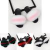 New Girls Fur Slippers Sandals Shoes Soft Luxury Women Lady Slides