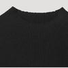 She Smiss Rib Mock Neck Half Knit Sskpop12060