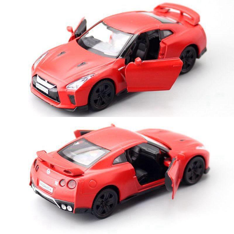 Simulation Alloy Gtr Sports Car Model Kid Toy For Collection Display And