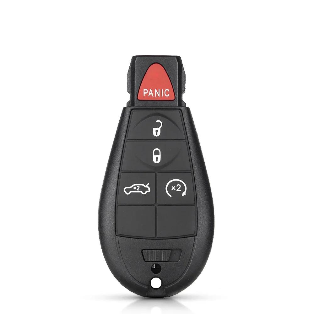 3/4/5/6 Buttons For Chrysler 300C For Jeep Commende For Dodge Durango Ram Grand Caravan Cherokee Replace Key Shell Case