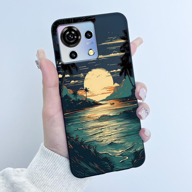 For ZTE Blade V50 Vita Case Luxury Cute Love Rabbit Funny Black Soft Silicone Phone Casing For ZTE BladeV50 Vita V50Vita Cover