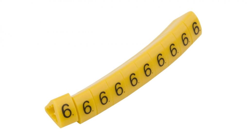Wire Marker Oz-2/6 Yellow E04Zp-01020400700 (100 Pcs.)