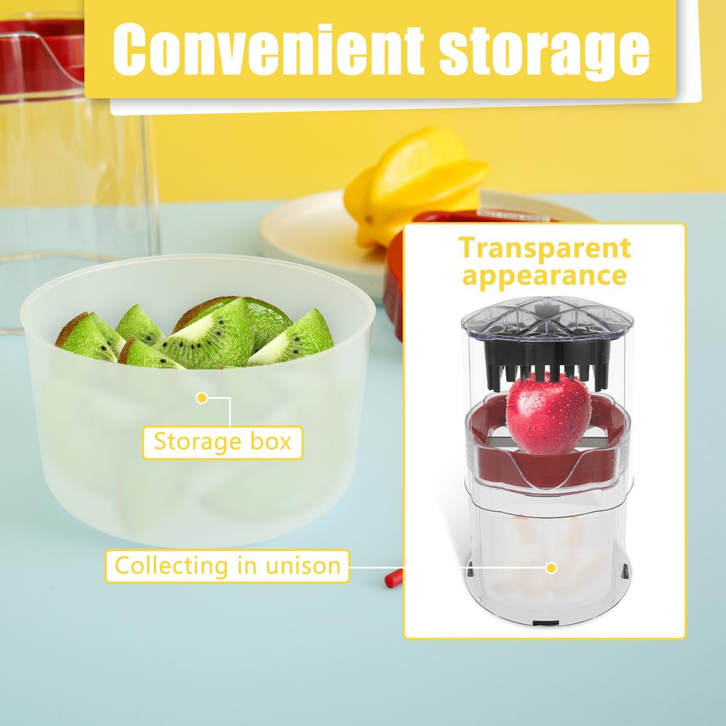 Fruits Slicer Cup Fruits Slicer Fast Cutting Several Slicing Options Even Slicing Cutter Precise Core Removal for Apples Pears