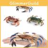 Crab Marine Animal Static Model Toy With Realistic Design For Decor Desktop