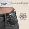 High-quality Metal Pants Buckle Flower Jeans Button Pant Waist Tightener