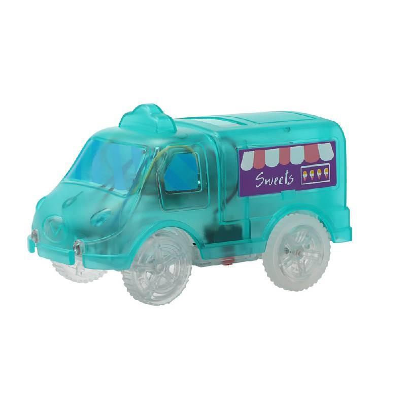 Ηλεκτρικό Διαφανές Αυτοκινητάκι Παιχνίδι Καραμέλα με 5 Φώτα και Φωτεινά Χαρακτηριστικά Για Όλα τα Παιδιά