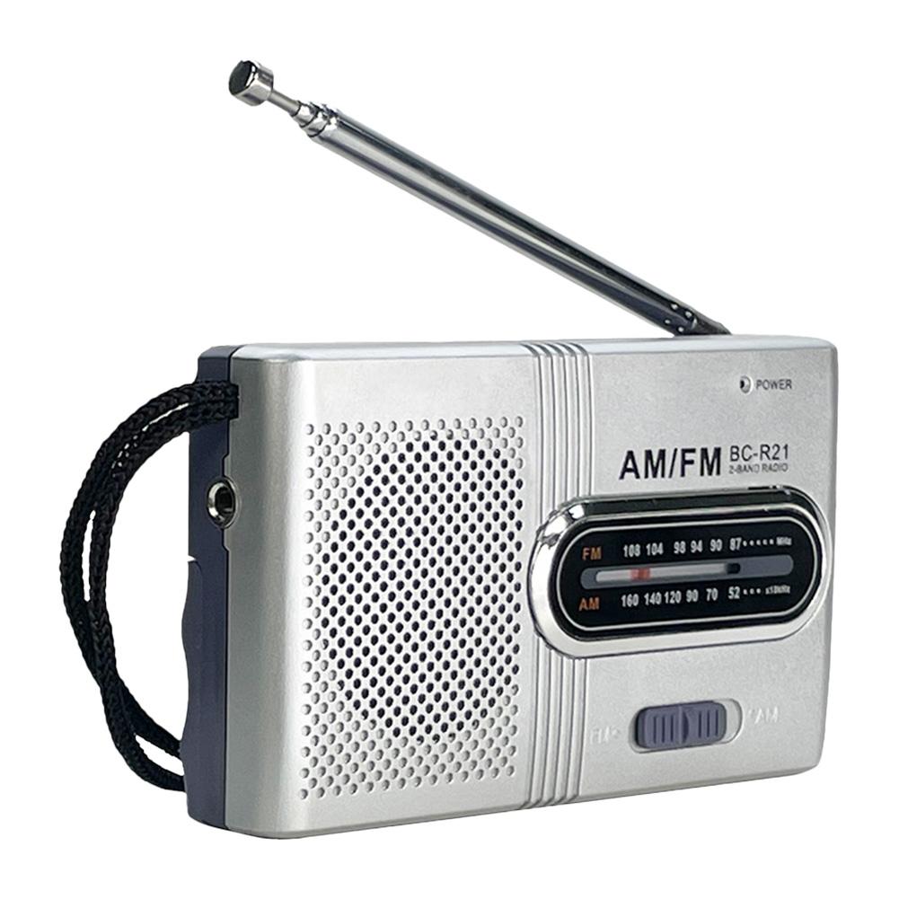 Radio AM FM Battery Operated Portable Radio Best Reception Long Lasting Emergency Hurricane Running Walking Home with Speaker