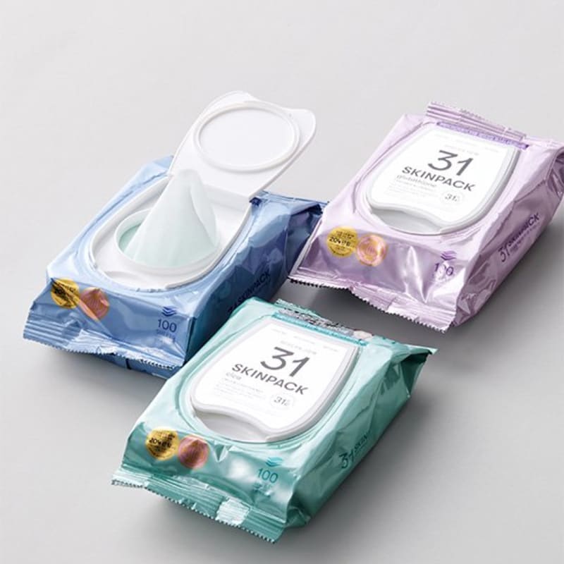 VT VT 31stupňový pleťový balíček (100 listů) 3 druhy (Vyberte 1)