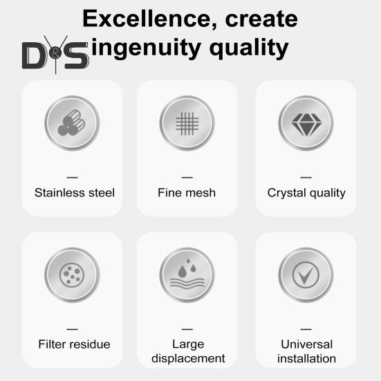 Filtre d'évier de cuisine en acier inoxydable Grand support de débris alimentaires Panier de vidange anti-obstruction à mailles fines Poignée facile à soulever Filtre d'égout durable
