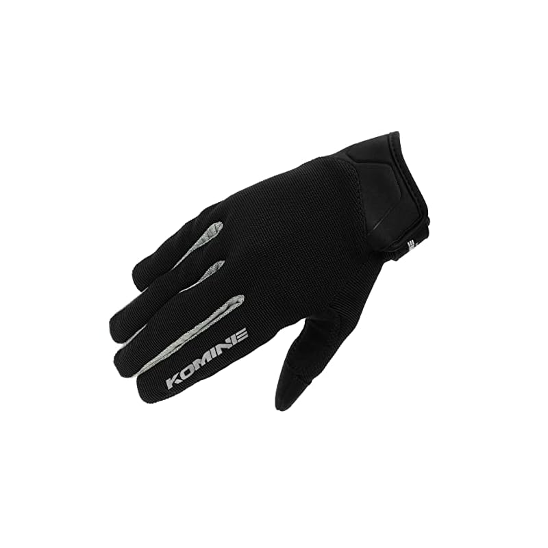 Komine (KOMINE) Motorcycle Gloves GK-1683 Ride Mesh Gloves Alessia Black Silver L