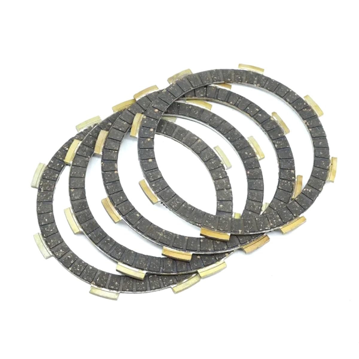 

[Deepa Ribusu] Yamaha YBR125 4-Piece Clutch Plate Friction Plate Replacement Repair Compatible Product