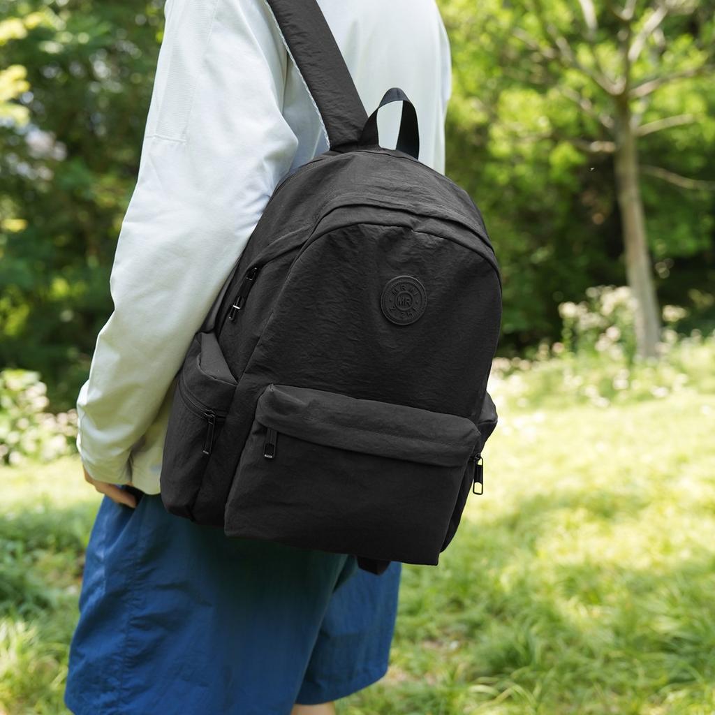 Schoolbag Casual Student School Bag Female College Student Niche Design Simple Lightweight Large Capacity Backpack High School Student Backpack Male