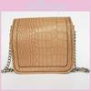 Premium Pu Leather Womens Mini Messenger Bag With Classic Chain And Modern Style