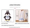 Girlish Heart Penguin Cub Plush Backpack & Crossbody Bag