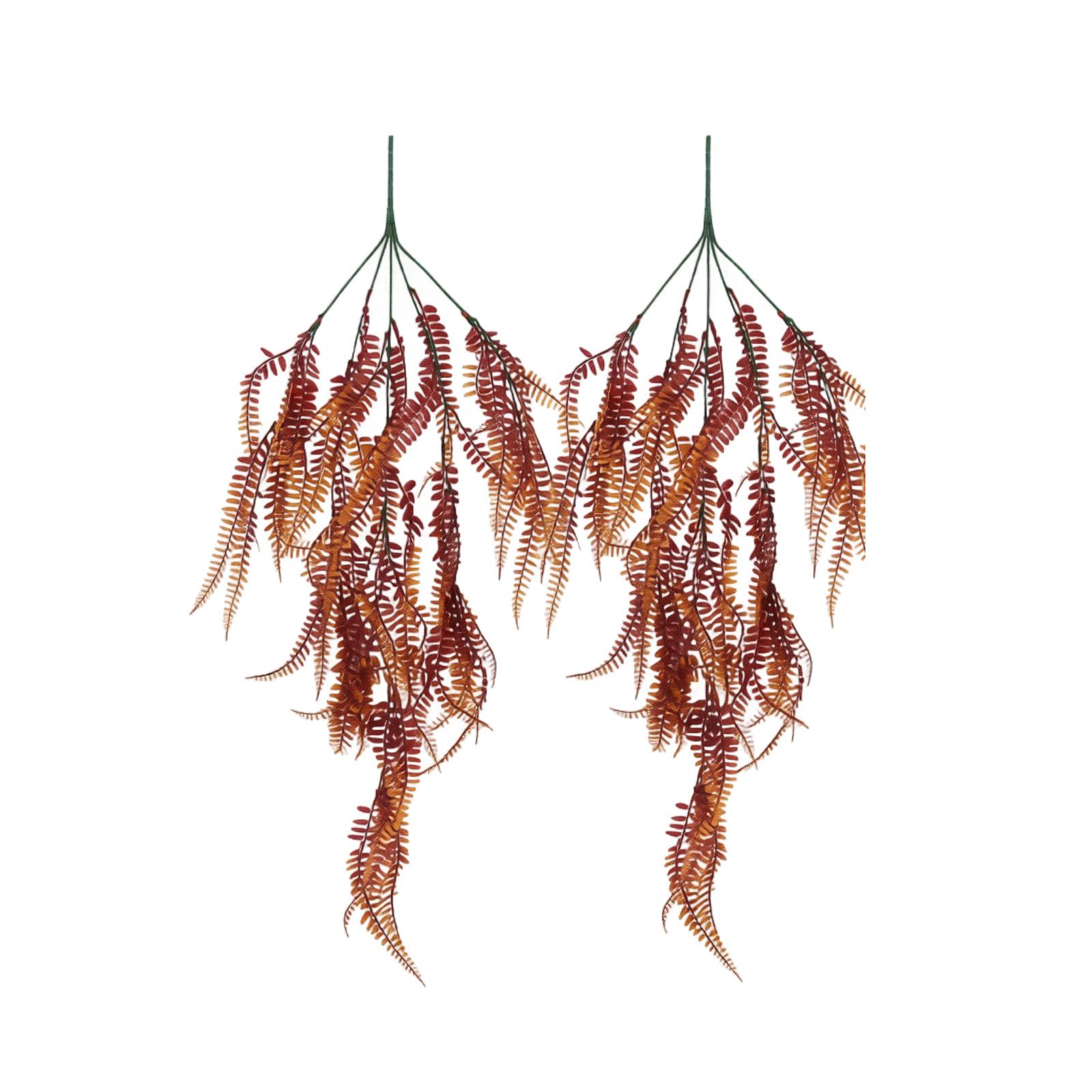 Reptile Plants 4 Pcs Hanging Terrarium Plants Artificial Vines Reptile Tank Accessories for Snake One Size
