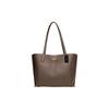 Willow Cow Leather Tote Handbag, Shoulder Bag Women's Dark Lime Gray C0689-B4CBD