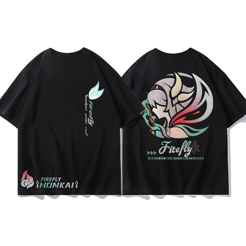 

Honkai Star Rail T-Shirt Cheap Material Polyester Streetwear Apparel Perfect Gamer Anime Fan Gift Gamer Men s Shirt Y2k Clothes 5XL різнокольоровий