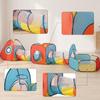 Crawl Tunnel Play Set 5 Piece Mesh Panels Tent