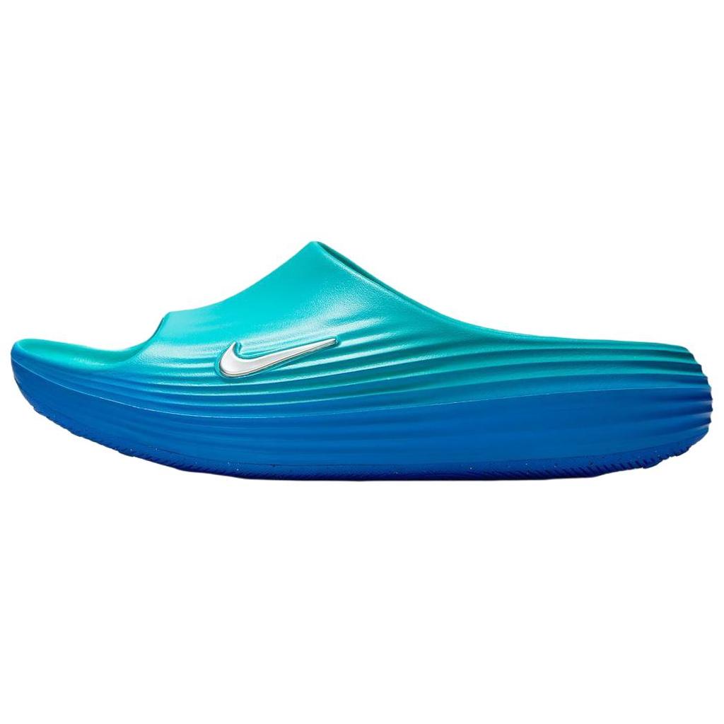 Nike ReactX Rejuven8 Slide Dusty Cactus Men Sneakers Blue Metallic-Silver Game-Royal HV4479-300