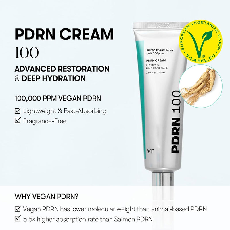 VT COSMETICS PDRN 100 Krem Elastyczność i Nawilżenie 50ml