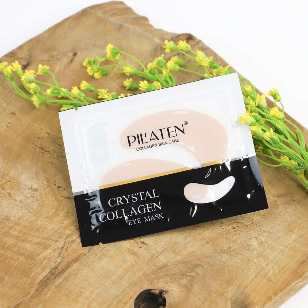 Płatki kolagenowe pod oczy nawilżające złote Crystal Collagen Pilaten 1szt