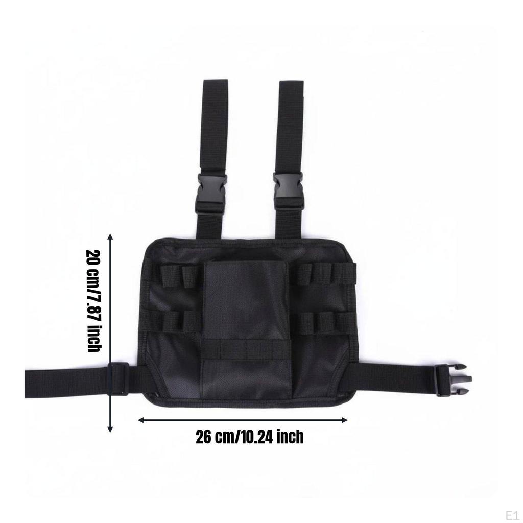 Waist Leg Tool Bag MultiCompartment Layout Thigh Multiple Pockets pouch for Electricians,
