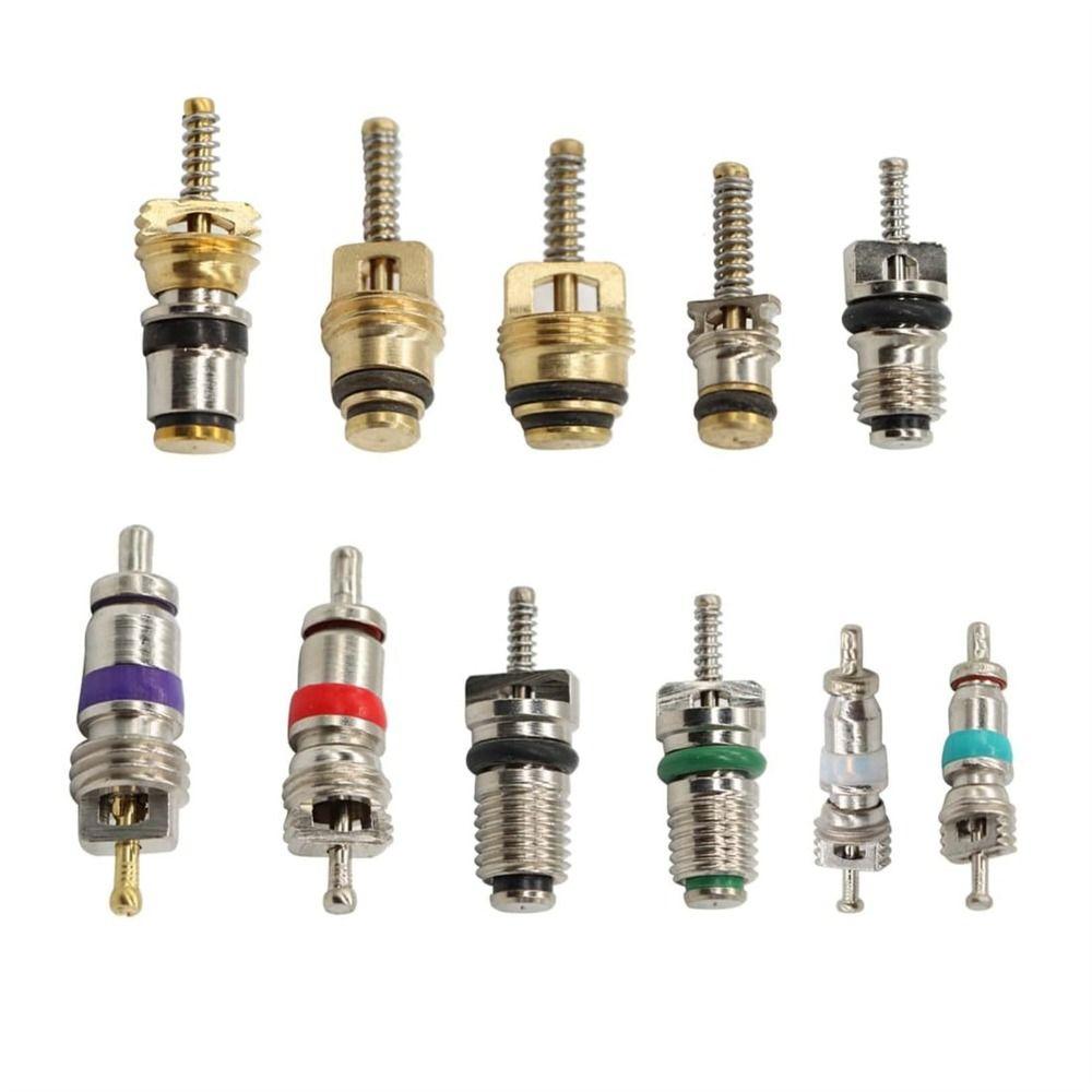 Assortment Kit A/C Core Valves 102Pcs/box Valve Core Assortment Set Core Valves Kit Automotive Use