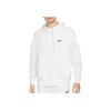 Nike French Terry Embroidered Logo Hoodie Men Tops White DA0024-100