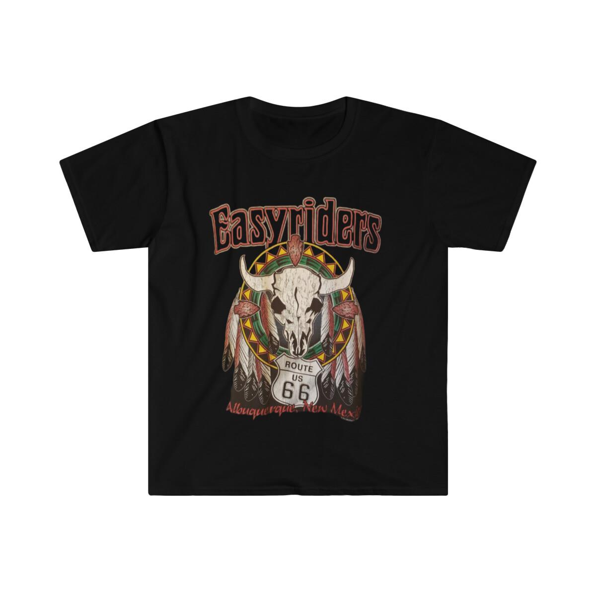 Easyrider Unisex Soft Cotton T-Shirt Mens Womens Tees Top. Easy Rider Skull S
