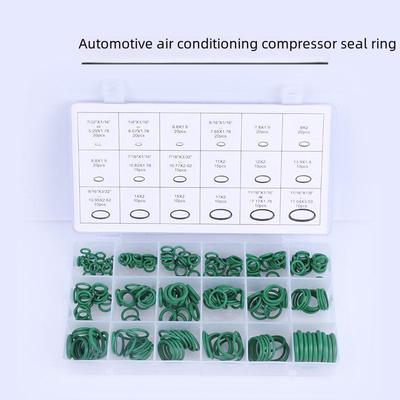 18-Fächer 270-teiliges Gummi-O-Ringe Set für Klimakompressor Dichtungen im Automobilbereich