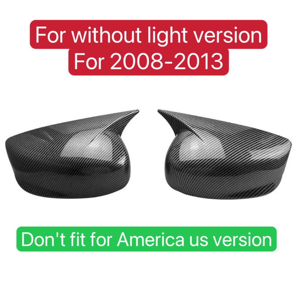 Car Sticker Rearview Side Mirror Cover Fit For Honda Accord 2008-2017 Wing Cap Exterior Door Rear View Case Trim Carbon Fiber